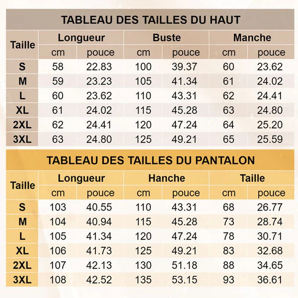 Ensemble 2 pièces de hauts à capuche avec cordon de serrage pour femmes ＆ pantalons