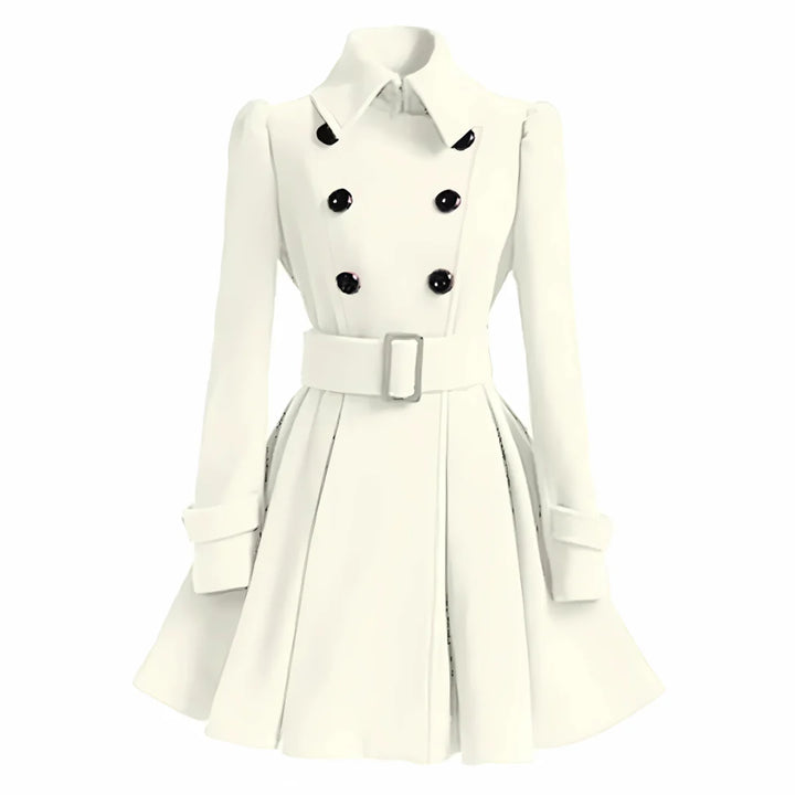 Manteau Iconique Hiver Fit & Flare – Élégance Intemporelle & Chaleur