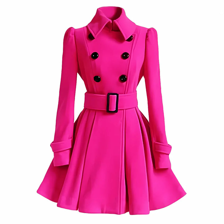 Manteau Iconique Hiver Fit & Flare – Élégance Intemporelle & Chaleur