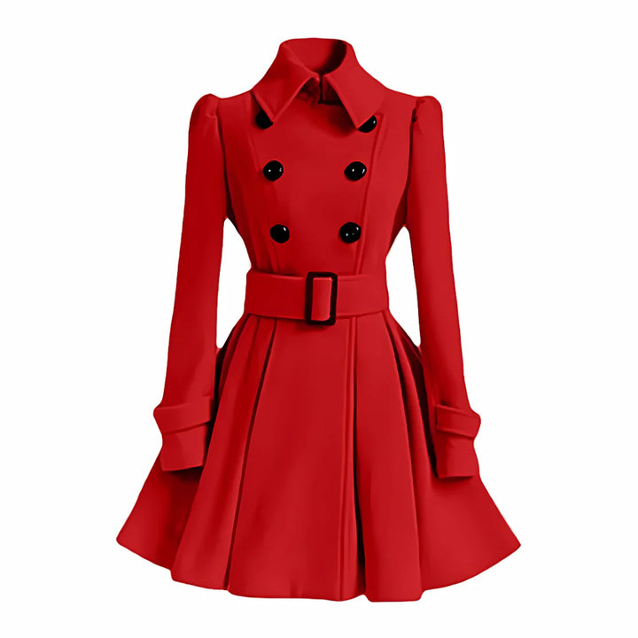 Manteau Iconique Hiver Fit & Flare – Élégance Intemporelle & Chaleur